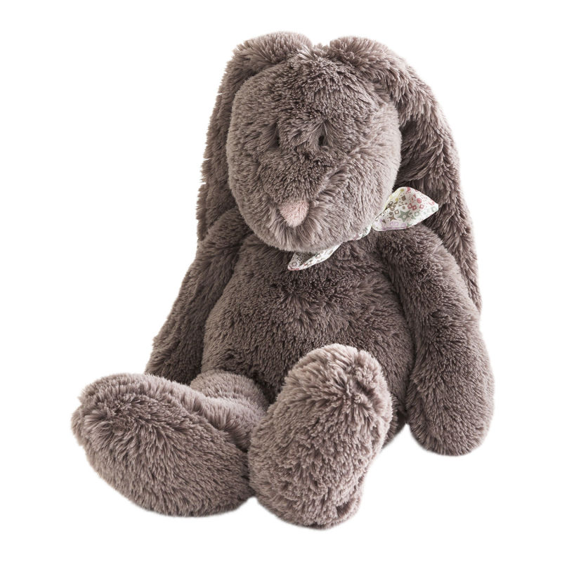  - flo lapin - peluche l marron 40 cm 